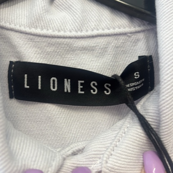 Lioness U Know What’s Up Romper White Size Small NWT - Picture 2 of 4